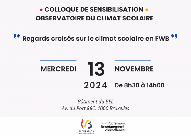 Colloque de sensibilisation Bruxelles