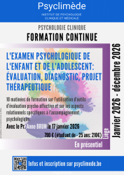 [FORMATION] L'examen psychologique de l'enfant